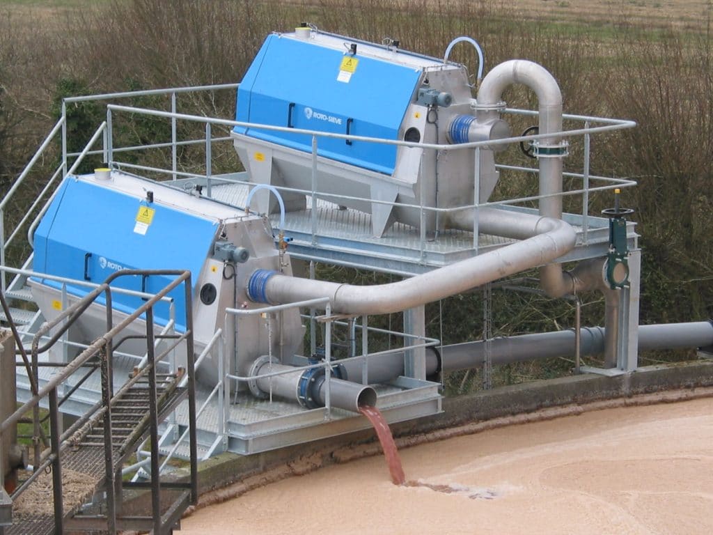 machine de traitement des eaux usées